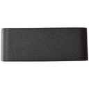 Wandleuchte Ida, schwarz, 4,5 x 12 cm, Metall Außenleuchte