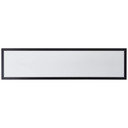 Deckenleuchte Clara, schwarz, 100 x 25 cm, Metall LED Deckenleuchte, dimmbar