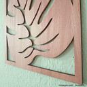 Wood Art Mahogany - Zestaw tropikalnych liści