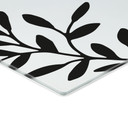 Stænkplade med din ønsketekst - Transparent