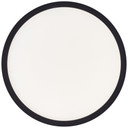 Aufbaupaneel Claire, schwarz, Ø 29,4 cm, Innenleuchte, Neutralweiß