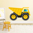 Muursticker Kiepwagen