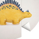 Fototapeta Dino Be Kind - Stegosaurus - Tunaboylu - okrągła - tapeta flizelinowa/tapeta flizelinowa 