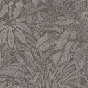 Monochromatyczna tapeta w liście w kolorze szarym - tapeta z włókniny z botanicznym wzorem
