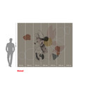 Non-woven tapet - Minnie Soft Shapes - 350 x 280 cm