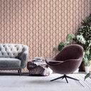 Livingwalls 3D Tapete My Home My Spa Vliestapete Feminine Powdery Home rosa, silber