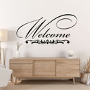 Sticker mural - Welcome 1