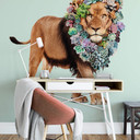 Fototapet - Loose - Succulent Lion