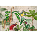 Livingwalls papier peint photo ARTist Palm Tree Map