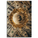 Canvasbillede, Crypto-Bitcoin