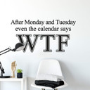 After monday wallsticker