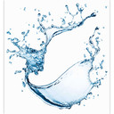 Fototapet Splash - 240x260 cm
