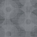 A.S. Création Attractive Papier peint intissé avec des cercles/ronds - noir