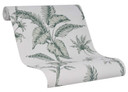 Vliestapete Floral Natur in Greige 