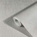 Non-woven tapet med let tekstur i ensfarvet grå 