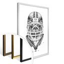 Plakat Kools - Amerykański futbol mopsów