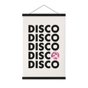 Obraz tkaniny Retro Disco Vibes Typografia - Kerr-Dineen