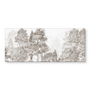 Keukenachterwand bos met boslandschap in beige - Ms Tiff