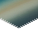 Acrylglasbild Rotko Blush - Türkiser Horizont - Sir Edward x Grigory Gladarev - Panorama