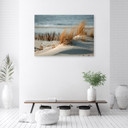 Canvasbillede, Klitter ved havet