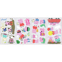 Muursticker set Peppa Pig 