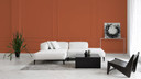 Premium vægmaling rød orange - PURO c9006 støvet orange