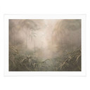 Poster Mystiek regenwoud in de mist - Ms Tiff