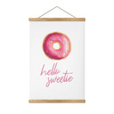 Pączki z obrazem z tkaniny - Hello Sweetie