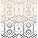 Fototapet - Fredriksson - Gold and silver - 240x260 cm