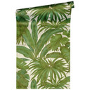 Versace fleecetapet Giungla palme grøn, beige, bronze