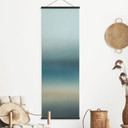 Affiche Textile Rotko Blush - Horizon Turquoise - Sir Edward x Grigory Gladarev - Panorama