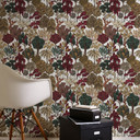 Architects Paper Floral Impression - Papier peint intissé jungle, rouge