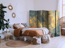 Paravent, Raumteiler freistehend, Trennwand - Last Breath: Evening Clouds, 5-teilig - 225x172 cm