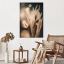 Billede Boho-græsser i gyldent lys - Aluminium Dibond - Treechild – print på aluminium (Alu-Dibond)
