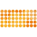 Muursticker set stippen - Oranje (50 stickers)