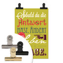 Poster Sobald du die Antwort hast...