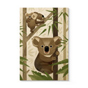 Plakat drewniany brązowy - Koala