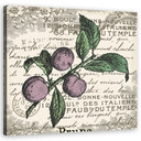 Canvasbillede, vintage blomme