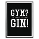 Plakat - myślałem, że powiedziałeś Gin