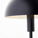 Tischleuchte Lasse, schwarz, 35,5 x 20,3 cm, Metall Pilzlampe