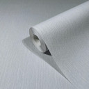 Ensfarvet tapet, non-woven vægbeklædning Novamur Jackie grå