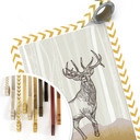 Poster - Cerf fier