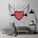 Livingwalls Fototapet Walls by Patel 2 tattoo you 1