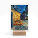 Bordudstilling Van Gogh - Café Terrasse