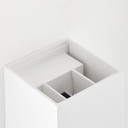Außenwandleuchte Johannes, weiß, 10 x 10,3 cm, Metall Außenleuchte