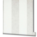 Stribet tapet, non-woven Shades Iconic hvid, grå