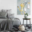 Wallprint Loske - Katze mit Ballon