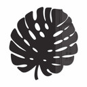 Dekoracja akrylowa - Liść Monstera 02