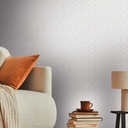 Tapeta retro w stylu graficznym kremowo-szara - geometryczna tapeta z włókniny w stylu vintage