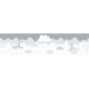 Wallsticker Lovely Kids selbstklebende Kinderzimmer Bordüre Dr